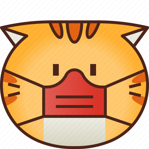 Cute, emoticon, avatar, smileys, cat, mask, emoji icon - Download on Iconfinder