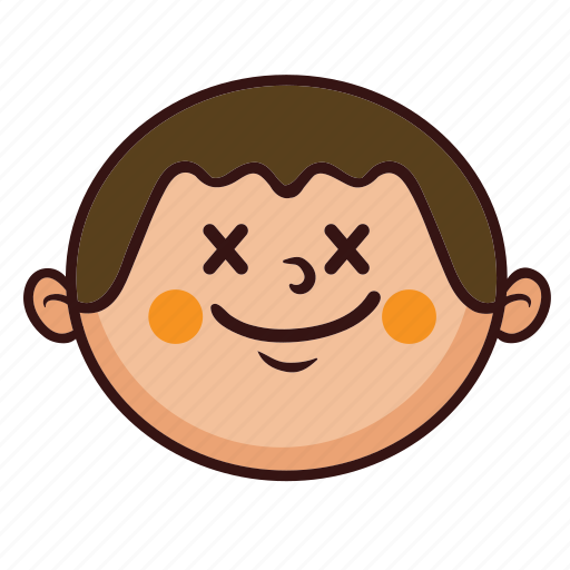 Boy, chubby, cute, fat, kid, smile icon - Download on Iconfinder