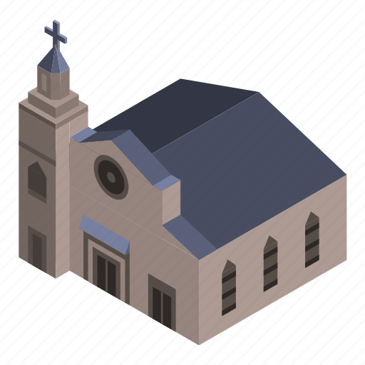 Cartoon, church, house, isometric, jesus, logo, wedding icon - Download on Iconfinder