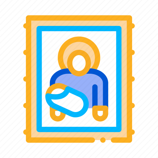 Building, christian, christianity, god, holy, interior, mother icon - Download on Iconfinder