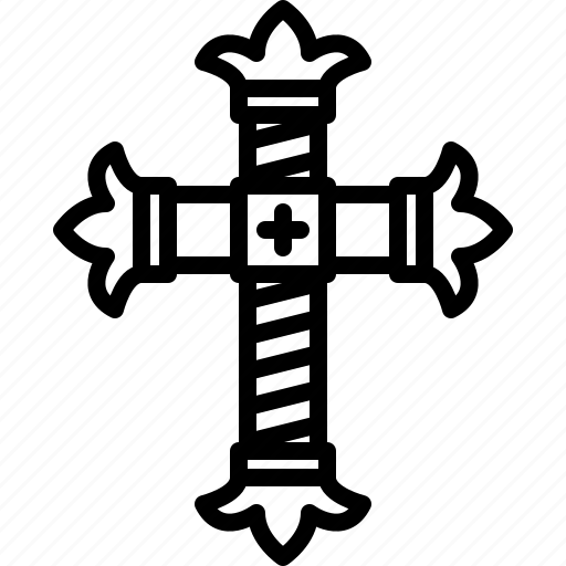 Cross1, christianity, church, religion icon - Download on Iconfinder