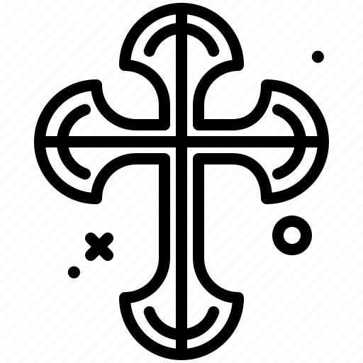 Cross8, christianity, church, religion icon - Download on Iconfinder