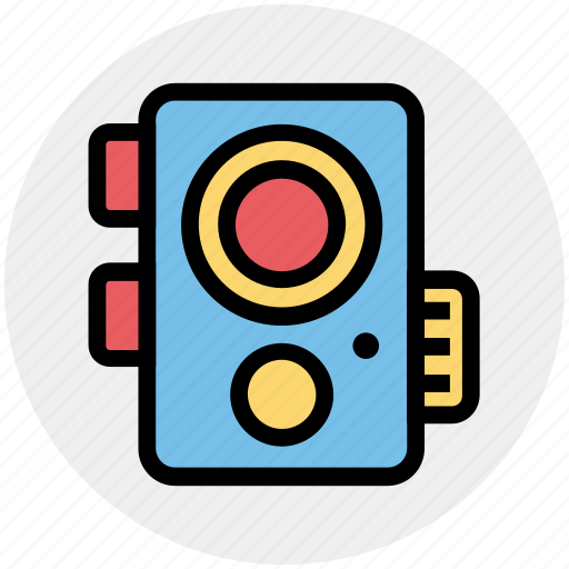 Camera, device, electronics, flash, images, photo, photography icon - Download on Iconfinder