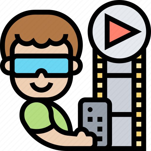 Play, movie, watch, streaming, entertainment icon - Download on Iconfinder