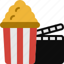 cinema, film, entertainment, corn, movie, popcorn, food