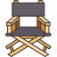 chair, director, producer, seat, filmmaker 