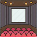 cinema, screen, audience, seats, auditorium