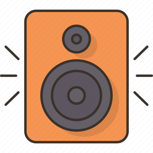 Speaker, audio, stereo, loud, electronics icon - Download on Iconfinder