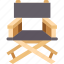 chair, director, producer, seat, filmmaker
