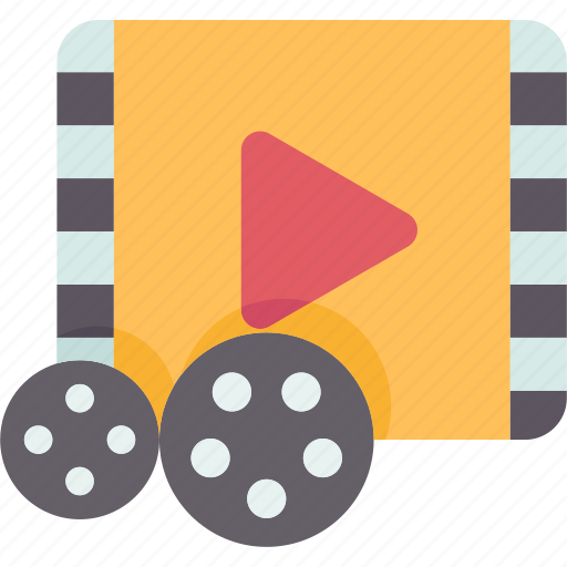Movie, film, cinema, watch, entertainment icon - Download on Iconfinder