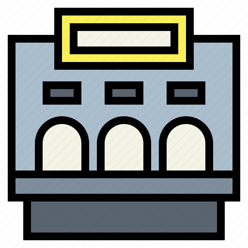 Cinema, entertainment, theater, ticket, window icon - Download on Iconfinder