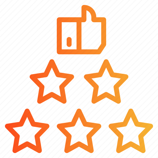 Like, rate, rating, review, stars, testimonial icon - Download on Iconfinder