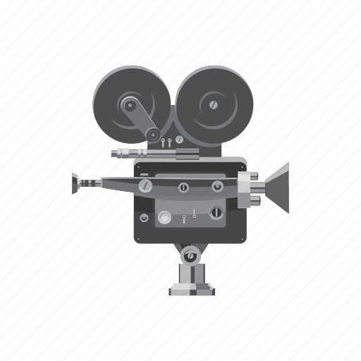 Camera, cartoon, media, movie, multimedia, retro, technology icon - Download on Iconfinder