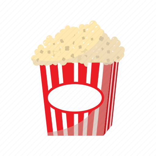 Cartoon, crispy, eat, food, fried, golden, popcorn icon - Download on Iconfinder