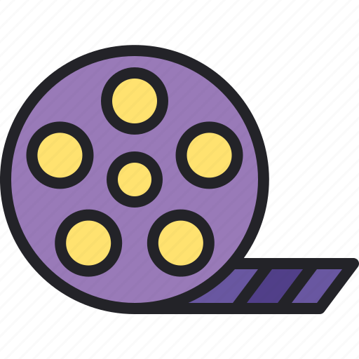 Film, movie, reel, cinema, video icon - Download on Iconfinder