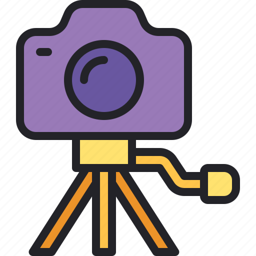Photography, camera, tripod, electronics, photo icon - Download on Iconfinder