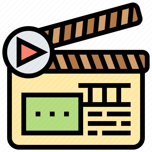 Cinematography, clapperboard, filmmaker, movie, slate icon - Download on Iconfinder