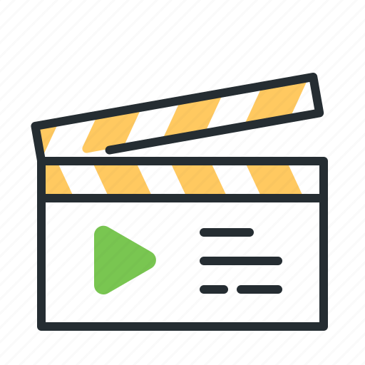 Action, cinema, clapperboard, movie icon - Download on Iconfinder