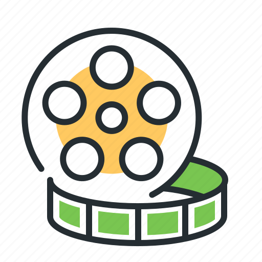 Cinema, film, movie, roll icon - Download on Iconfinder