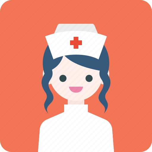Avatar, girl, hat, nurse, profile, woman icon - Download on Iconfinder