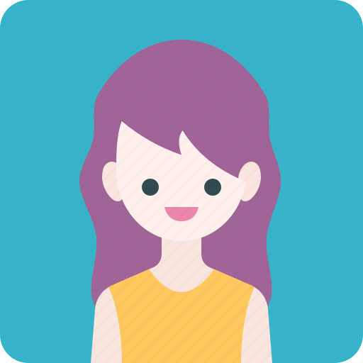 Avatar, girl, profile, woman icon - Download on Iconfinder