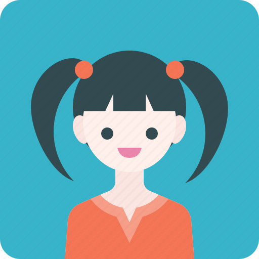 Avatar, child, girl, profile, woman icon - Download on Iconfinder