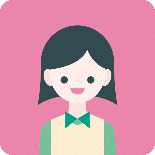 Avatar, butler, girl, profile, waiter, woman icon - Download on Iconfinder