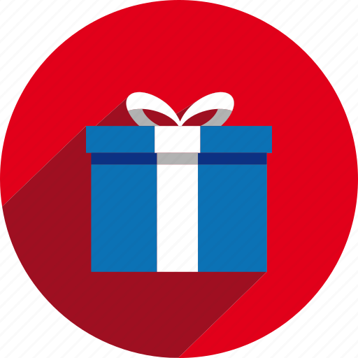 Box, circle, gift, christmas, holiday, present, xmas icon - Download on Iconfinder