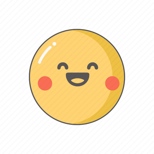 Emoji, happy, shape, star, vector icon - Download on Iconfinder