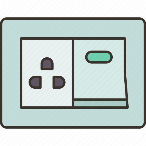 Switch, socket, electricity, control, supply icon - Download on Iconfinder