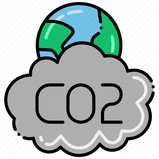 Carbon Co2 Emissions Icon Download On Iconfinder