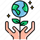 ecodesign, globe, hand