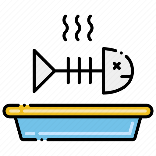 Bone, fish, food, waste icon - Download on Iconfinder