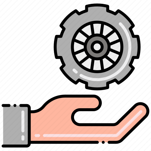 Hand, service, tyres, wheel icon - Download on Iconfinder