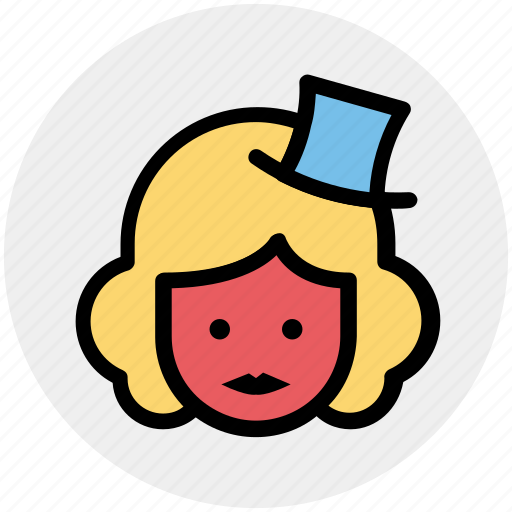 Buffoon, circus, clown, jester, joker, joker face icon - Download on Iconfinder