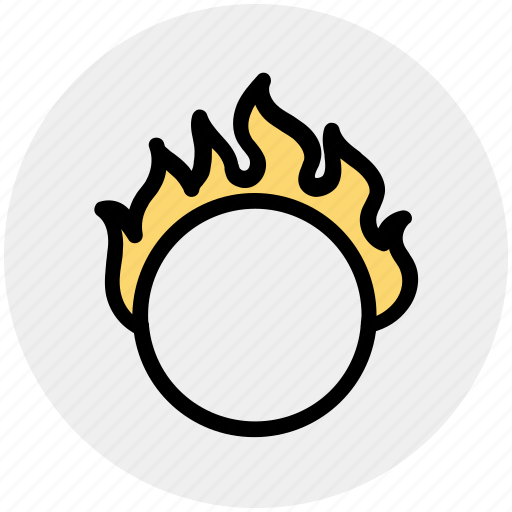 Circus, circus show, circus trick, fire hoop, fire ring, ring, show icon - Download on Iconfinder