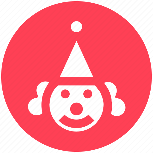 Buffoon, circus, clown, hat, jester, joker, joker face icon - Download on Iconfinder