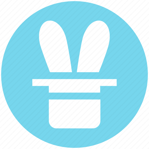 Amusement, circus, focus, hat, magic, rabbit, trick icon - Download on Iconfinder
