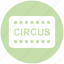 card, circus, event, performance, show, ticket 