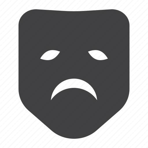 Mask, sad, drama, theater icon - Download on Iconfinder