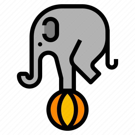 Animal, circus, elephant icon - Download on Iconfinder