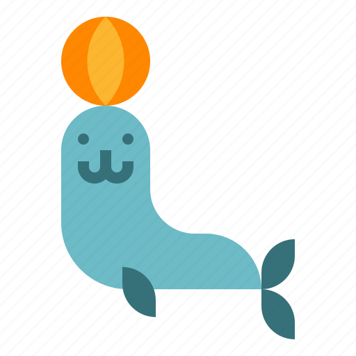 Ball, seal icon - Download on Iconfinder on Iconfinder