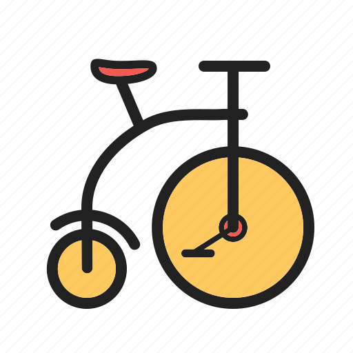 Bicycle, bike, circus, face, fun, joker, wheel icon - Download on Iconfinder