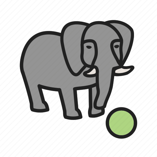 Art, circus, elephant, painting, performance, show, tent icon - Download on Iconfinder