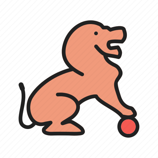 Cartoon, circus, jumping, lion, show, stage, whip icon - Download on Iconfinder