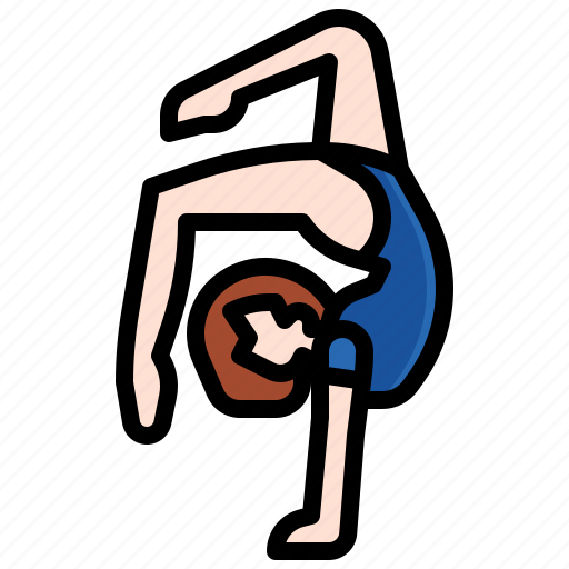 Circus, filloutline, gymnast, acrobat, gymnastic, show icon - Download on Iconfinder
