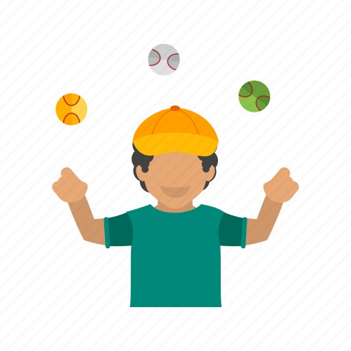 Balls, clown, fun, funny, juggle, juggling, person icon - Download on Iconfinder