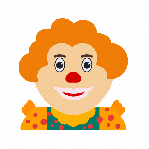 Birthday, circus, clown, portrait, smile, studio icon - Download on Iconfinder
