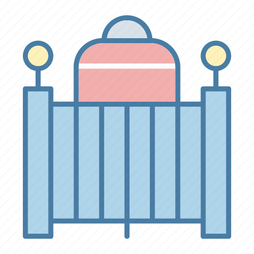 Architecture and city, entrance, fences, gate, gates, gateway, property icon - Download on Iconfinder