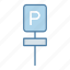 architecture and city, automobile, parking, parking sign, sign, signs, vehicle 